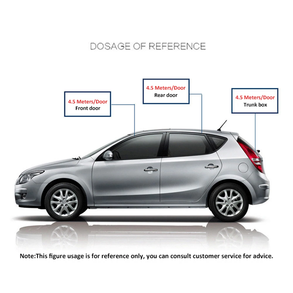 5 м автомобиля дверные уплотнительные полосы авто резиновые уплотнения Стикеры