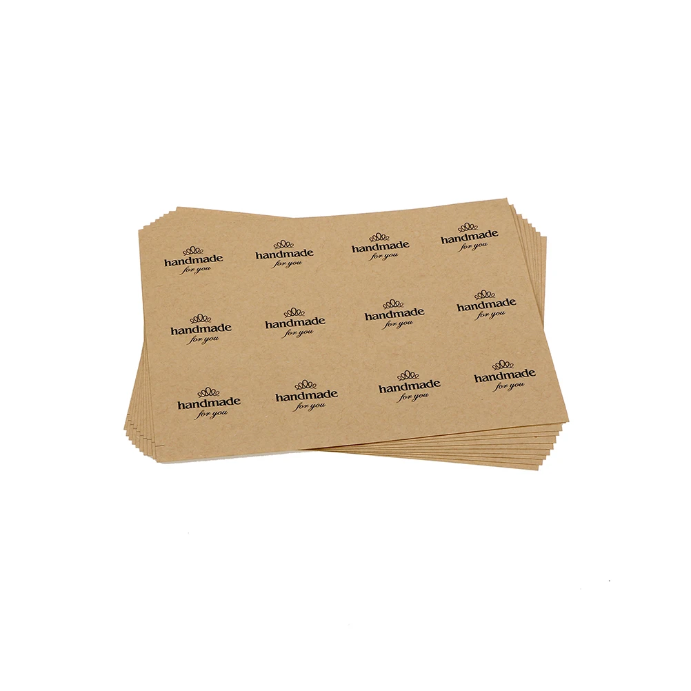 2020 бумага печать стикер/Рождество Diy Примечание подарочные этикетки Розничная