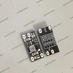 5 шт., новейшая многофункциональная мини-повышающая плата, 5 В8 в9 В12 В, 1,5 А, светодиодный индикатор, электронный модуль напряжения для самостоятельной сборки