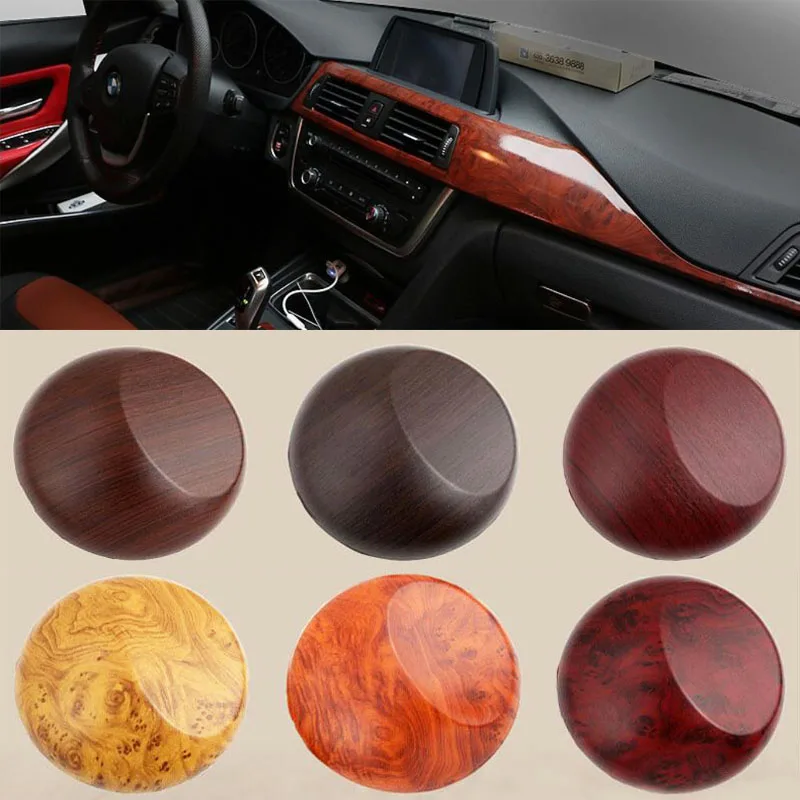 30 см * 100 Автомобильная внутренняя фольга дерево зерновая наклейка глянцевый орех