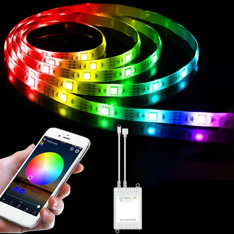

LED Bluetooth RGB 5050 SMD 10M for Decor Color Changing Light Strips