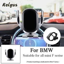 Car Wireless Charger Car Mobile Phone Holder Mounts GPS Stand Bracket For BMW Mini Cooper Countryman F54 F55 F56 F60 Accessories Car Wireless Charger Car Mobile Phone Holder Mounts GPS Stand Bracket For BMW Mini Cooper Countryman F54 F55 F56 F60 Accessories