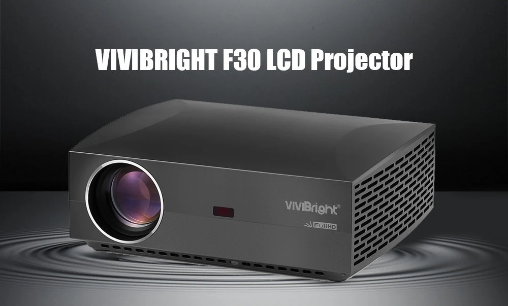 VIVIBRIGHT F30 ЖК-проектор Домашние развлечения коммерческий FHD 1920x1080 P 4200 люмен