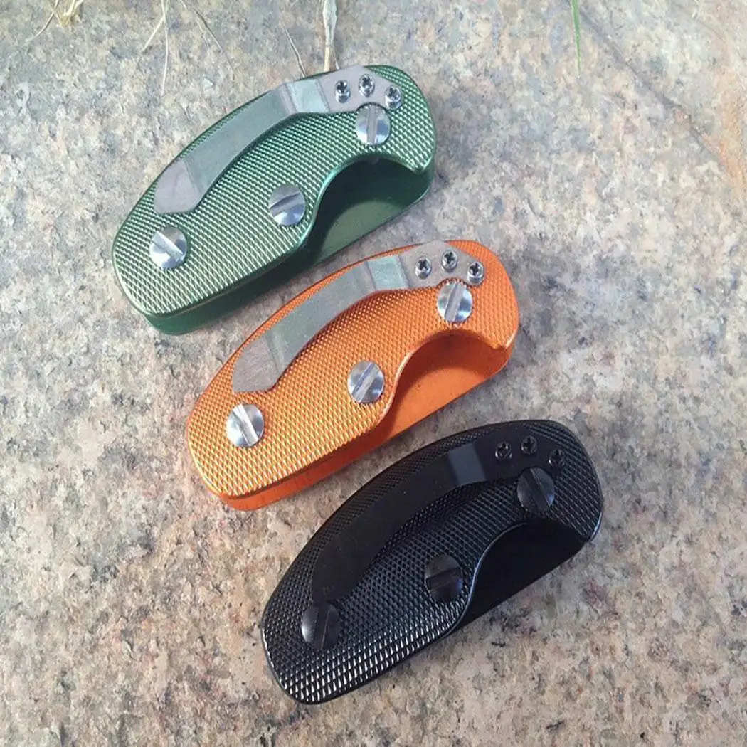Portable Key Holder Organizer EDC Pocket Tool Aluminum Casual Clip Keyring Geometric Keychain | Автомобили и мотоциклы