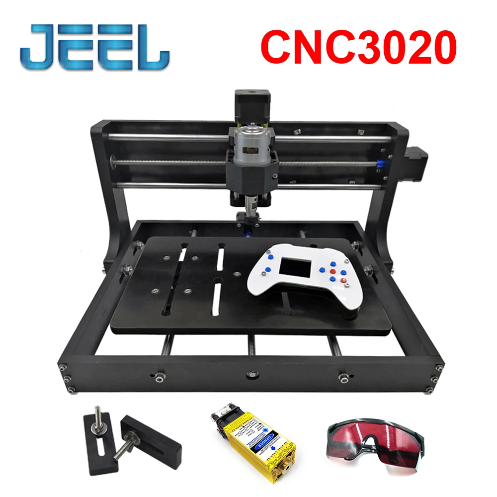 DIY CNC 3020 гравировальный станок деревообрабатывающий фрезерный резак лазерный