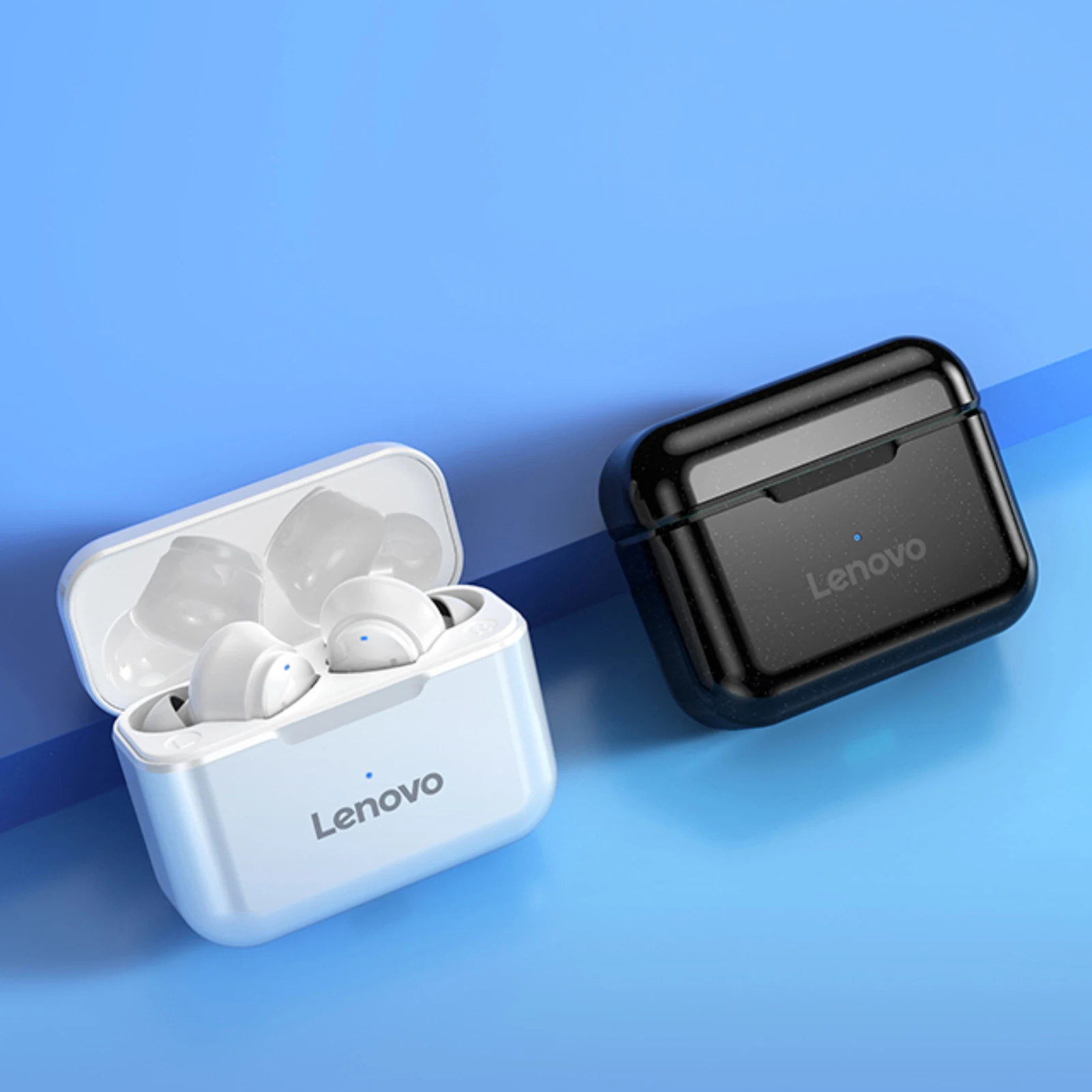 

Lenovo QT82 Wireless BT Headphone In-ear Sports Earbuds Waterproof Sweatproof Earphone Noise Reduction Headphone