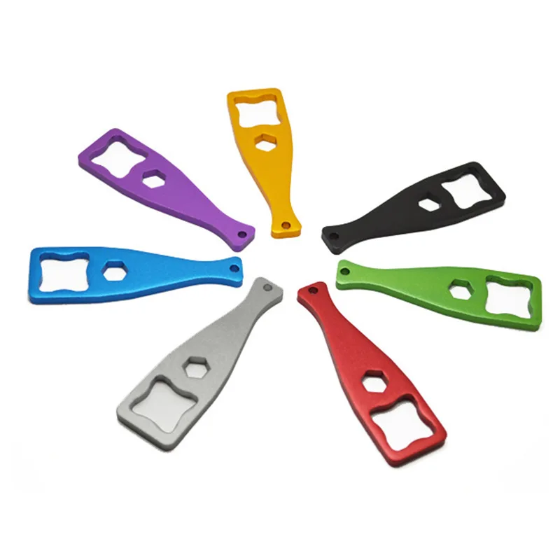 30pcs/lot Aluminium Alloy Wrench tool + strap Tighten loose screw nut for gopro hero 8/7/6/5/4/3 OSMO Action camera accessories |