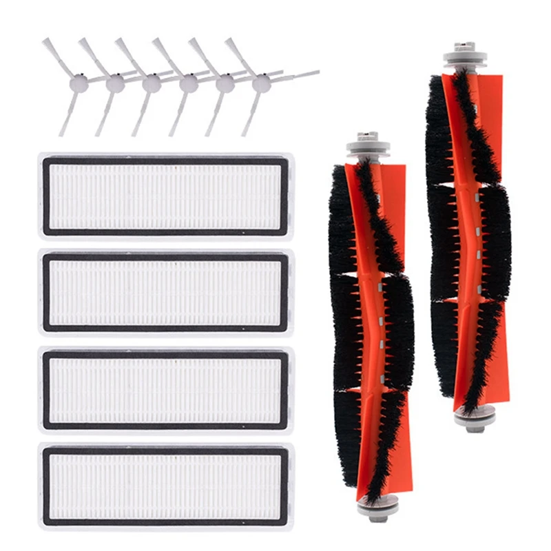 

Suitable for Xiaomi Mijia Sweeper Robot 1C/F9/1T Side Brush, Filter Screen, Main Brush, Rag Accessories