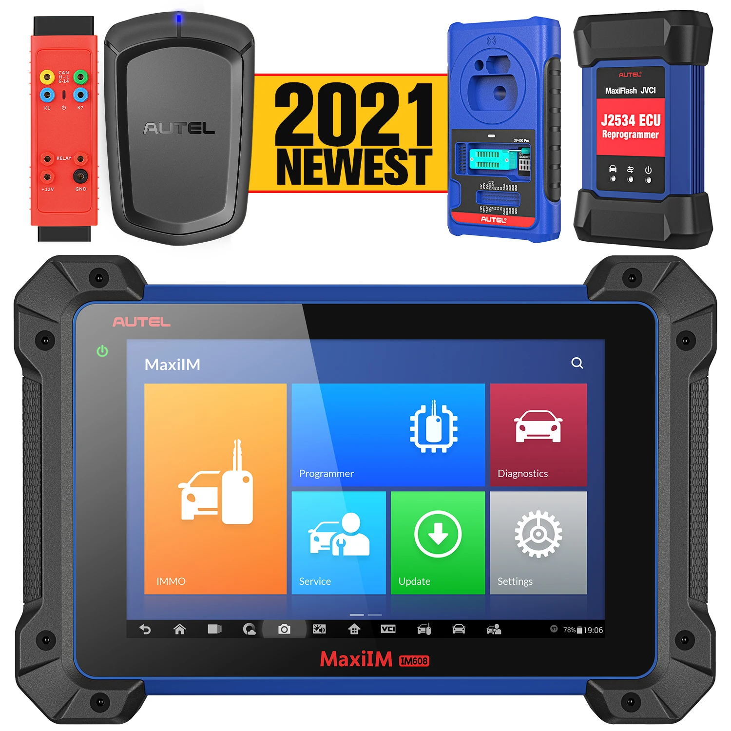 Программирующий инструмент для всех ключей Autel MaxiIM IM608 2021 и профессиональный