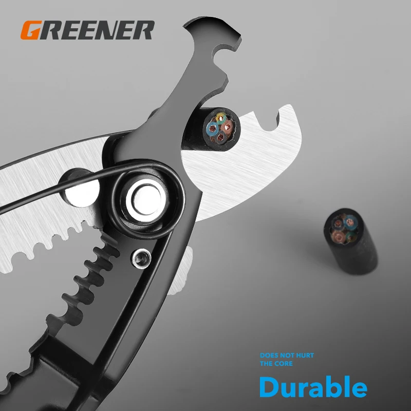 Greener Wire Stripper Cutter Crimper Automatic Multifunctional Crimping Stripping Plier Tools Electric Hand Tool | Инструменты