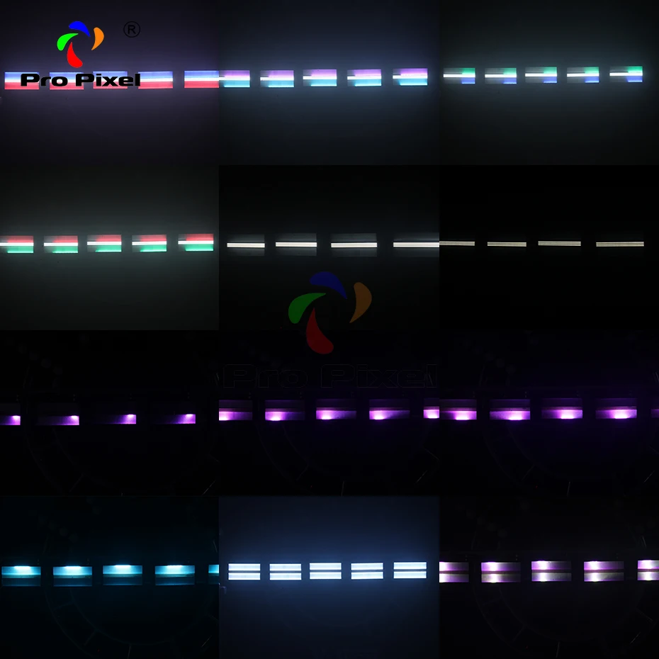 Стробоскопический светильник для диджея 2 в 1 освещение дискотеки и бара RGB 3