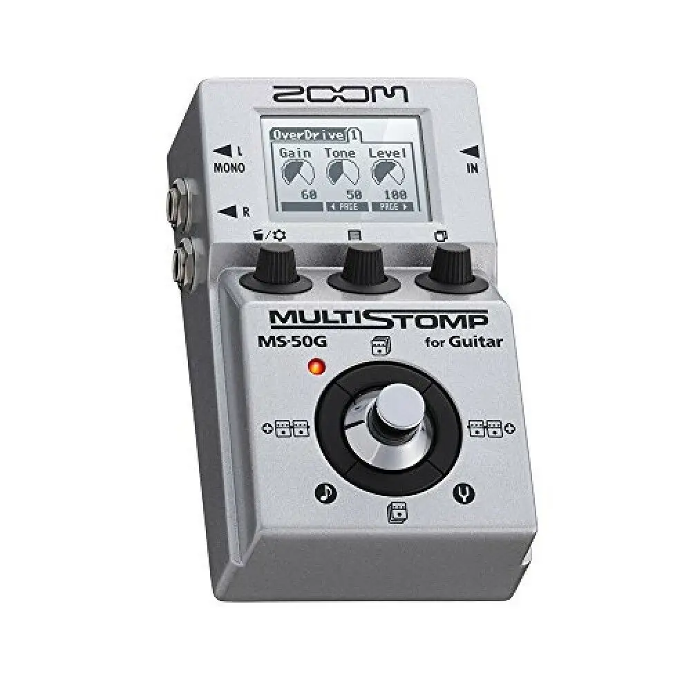 Zoom MS-50G-многоступенчатая педаль для гитарных эффектов MS50G New F/S с отслеживанием |