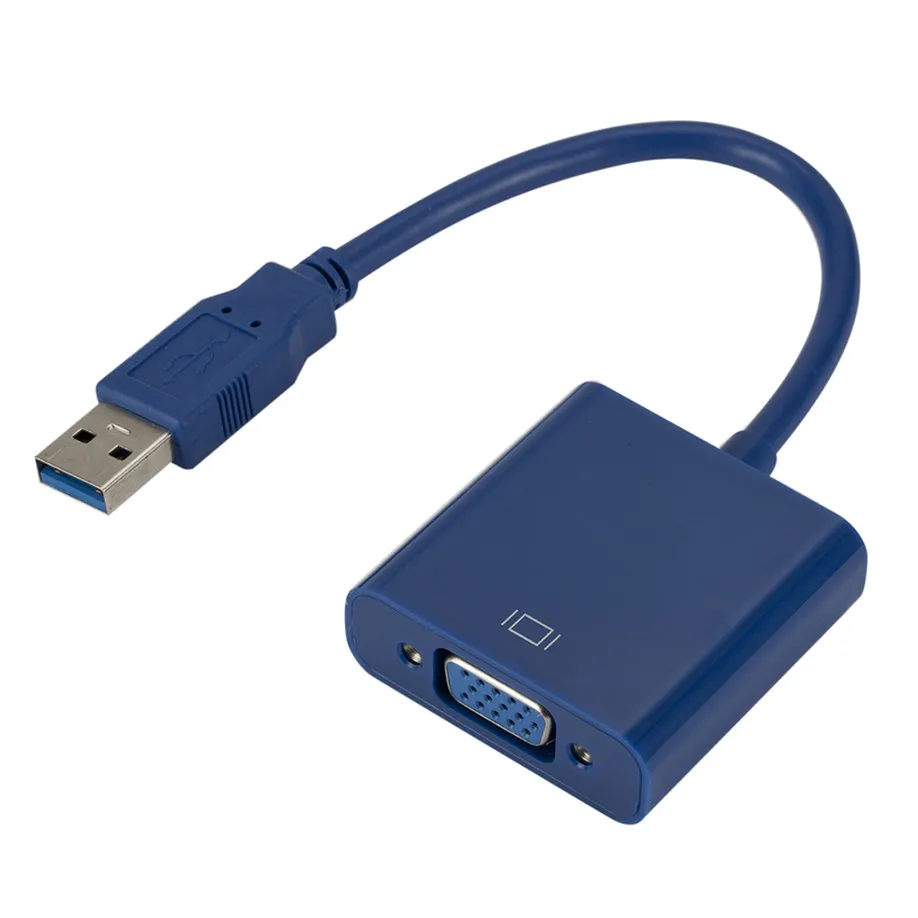 50 штук в наборе USB 3 0 to VGA к HDMI внешняя видеокарта мульти Дисплей конвертер адаптер