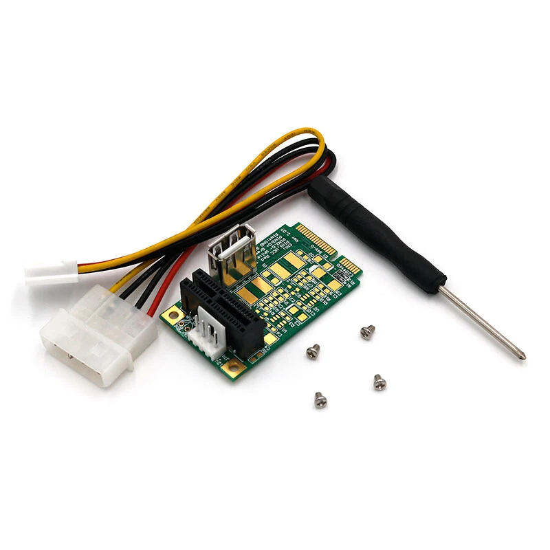 Mini PCIE к PCI express 1x слот адаптер карты USB Коннектор PCI-e 4x 8x 16x | Компьютеры и офис