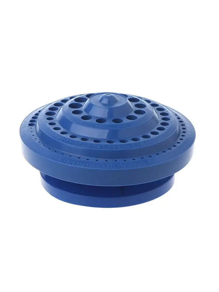СИНИЙ кейс для хранения сверл пластиковый круглый жесткий Органайзер отверстие