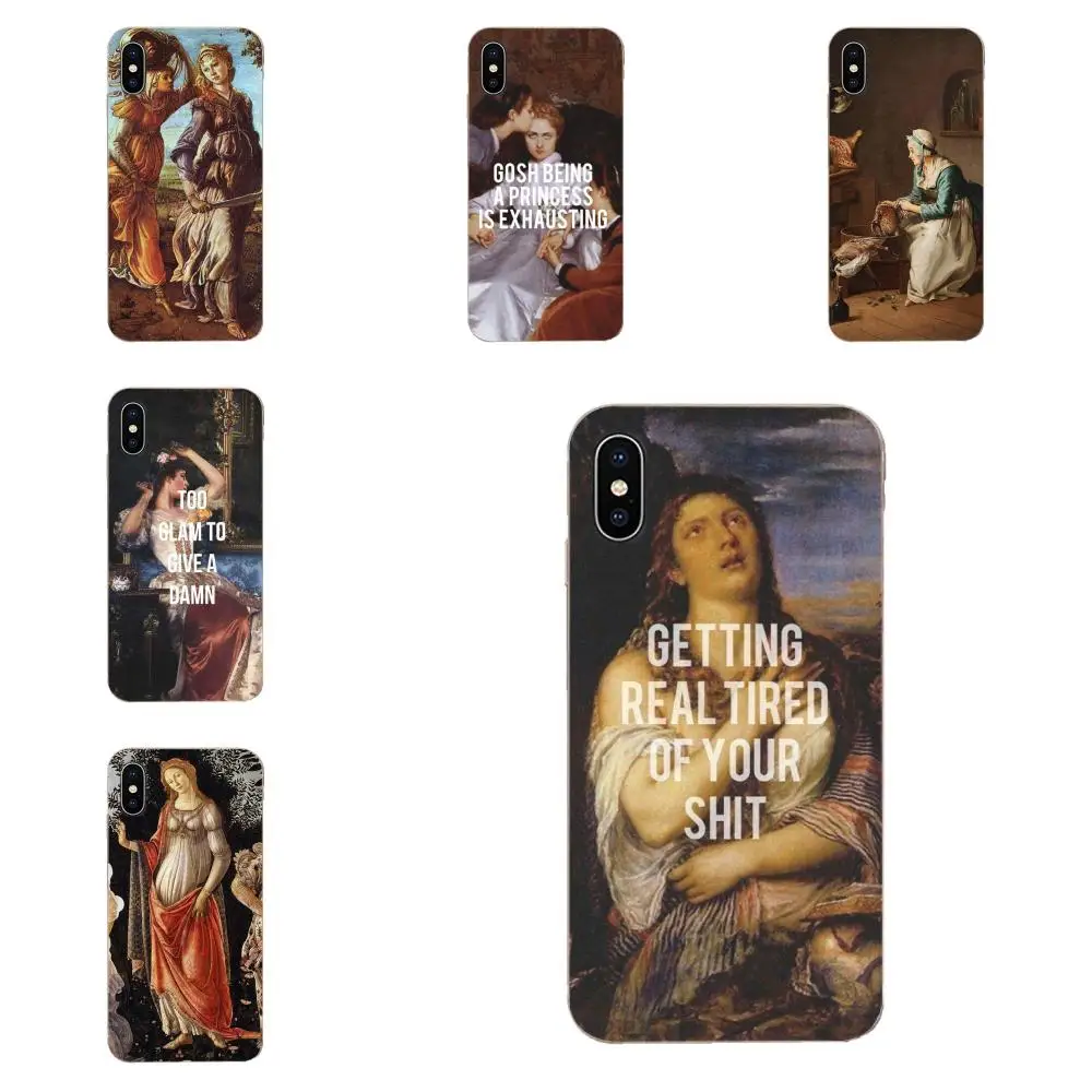Мягкий чехол Renaissance для Xiao mi 3 4 4C 4i 5 5S 5X6 6X8 SE Pro Lite A1 Max x 2 Note 4|Чехлы-накладки| |