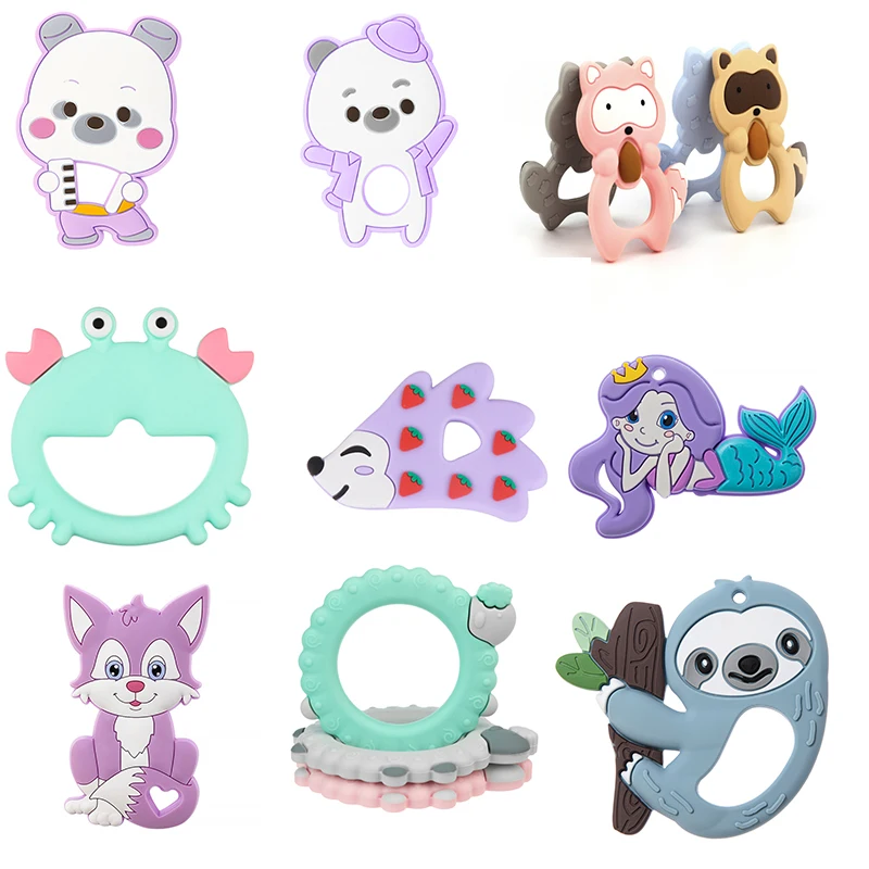 

1 шт., силиконовый Прорезыватель для зубов