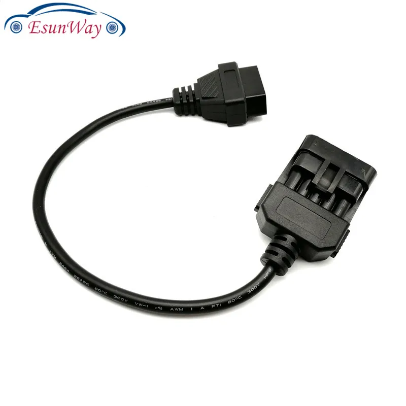 Диагностический адаптер для кабеля Opel 10 Pin к OBDII 16Pin|diagnostic adapter|obdii adapterobd2 obdii |