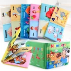 Мягкие детские книги для новорожденных, Детские тихие книги, детские книжки с защитой от разрывов для детей 0-12 месяцев