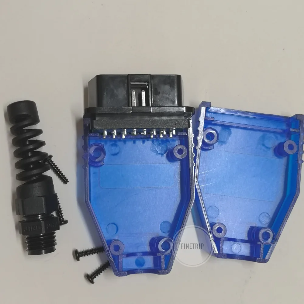 FINETRIP заводская цена! Высокое качество Универсальный 16Pin 16 pin OBDii OBD2 J1962 разъем штекер Адаптер 1 шт