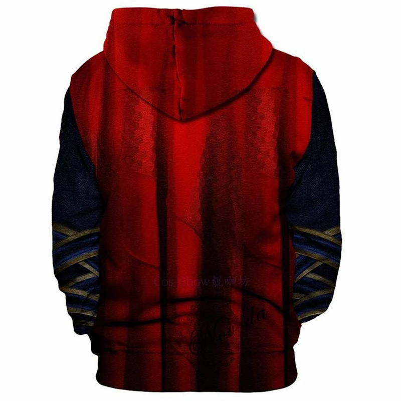 doctor strange costume cosplay 3d print oversized hoodie men hooded sweatshirt halloween christmas costumes free global shipping