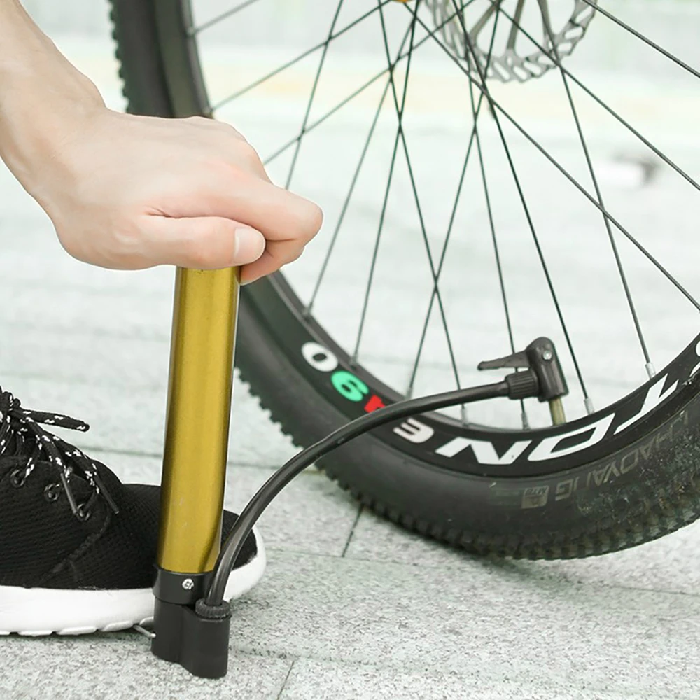 Велосипедный насос многофункциональный портативный ручной для мячей баскетбола