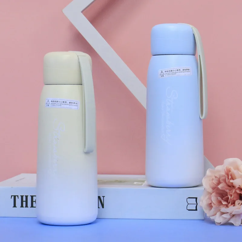 2020 Новая цветная градиентная простая портативная термосохраняющая чашка