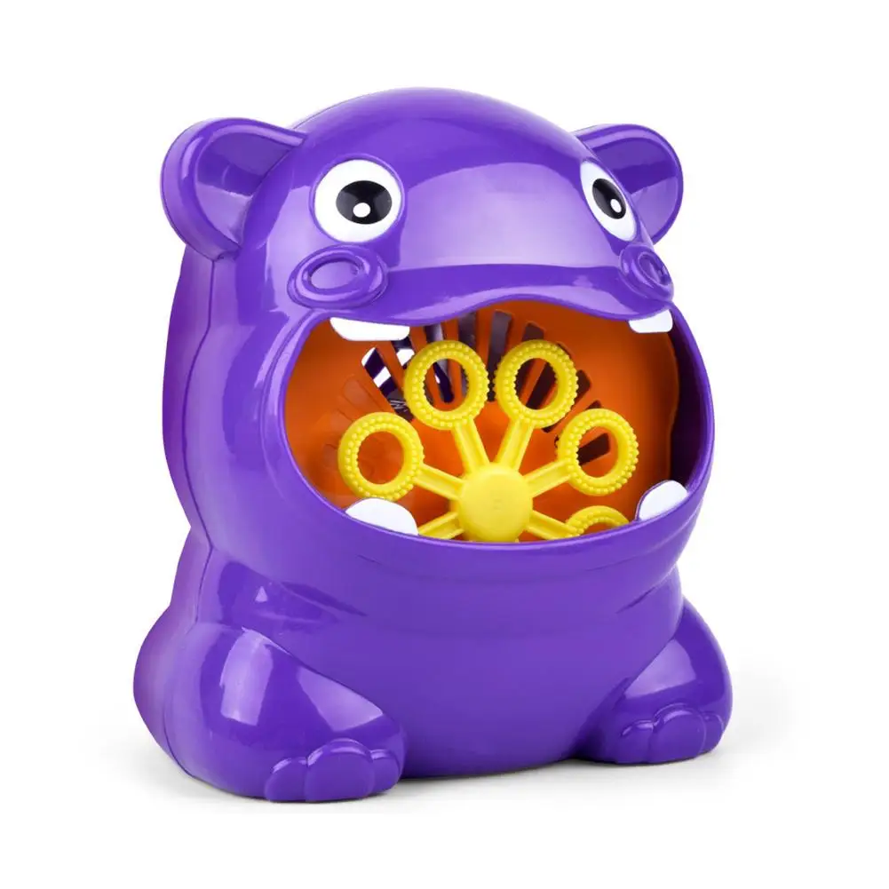 Автоматическая электрическая пузырьковая машина для бегемота Забавный