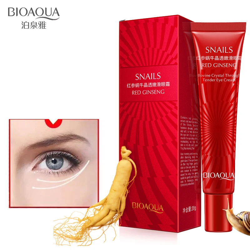 

BIOAQUA Anti Wrinkle Anti Aging Eye Cream Effectively Remove Dark Circles Puffiness Repair Eye Lifting Moisturizer Cream