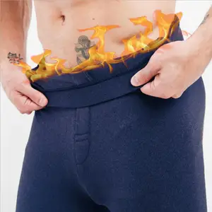 Бархатные плотные зимние теплые мужские леггинсы, облегающие мужские длинные трико, Длинные обтягивающие термобрюки для мужчин, нижнее белье 557