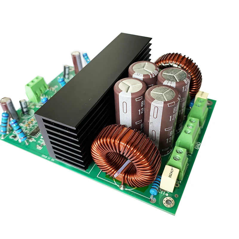 IRS2092 2 × 800 Вт/4 Ом 2 × 400 Вт/8 Ом HIFI стерео усилитель мощности плата класса D Цифровой усилитель