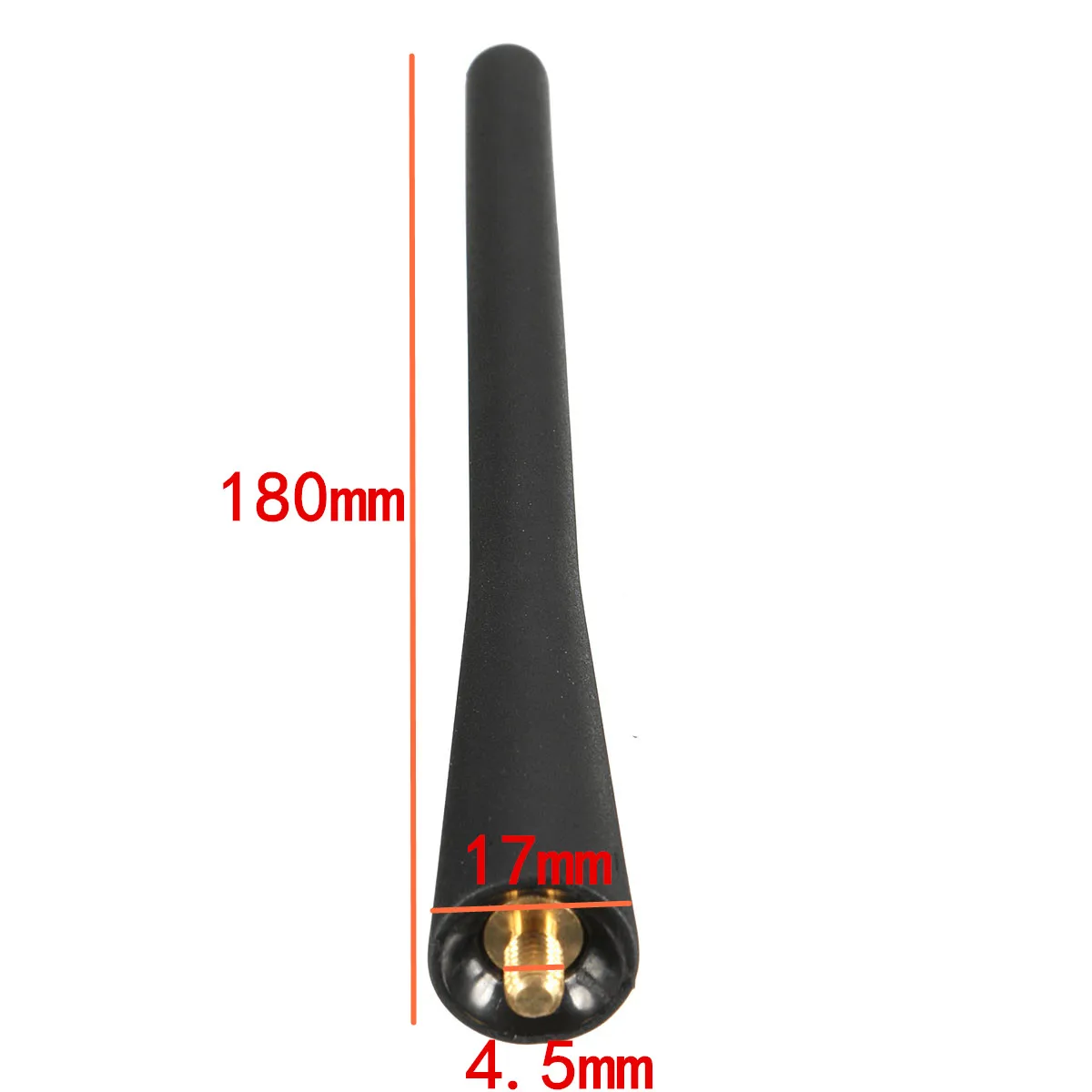 Черная автомобильная антенна 7 дюймов мачта для Honda/CIVIC 39151 SWA 305|black car antenna|antenna aerialcar