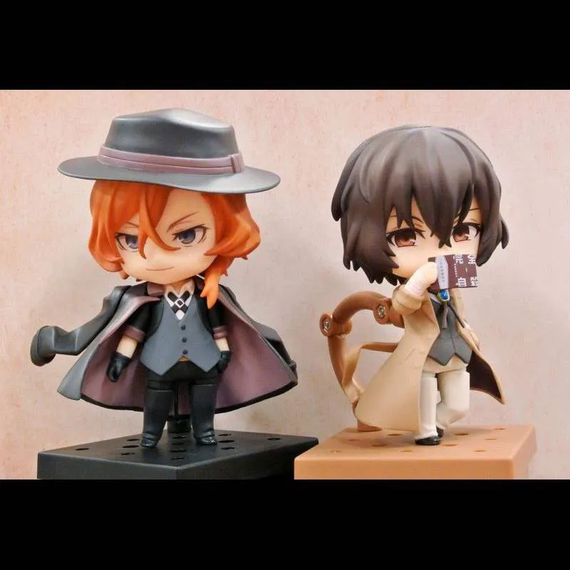 Bungo бродячие собаки накахара чуя 676 дазай Осаму 657 сменная фигурка лица игрушечная