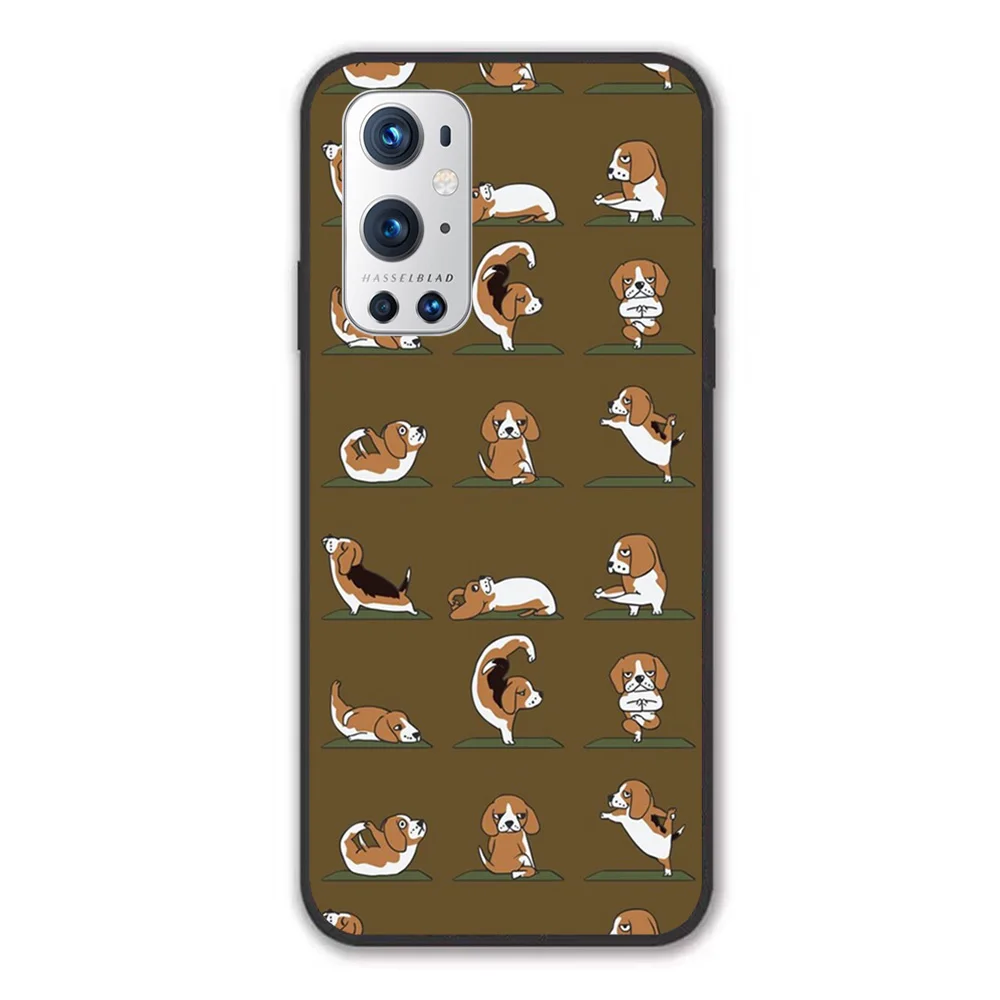 

For OnePlus Beagle Yoga Soft TPU Border OnePlus 7 7T 7Pro 8 8T 8Pro 9 9Pro Case