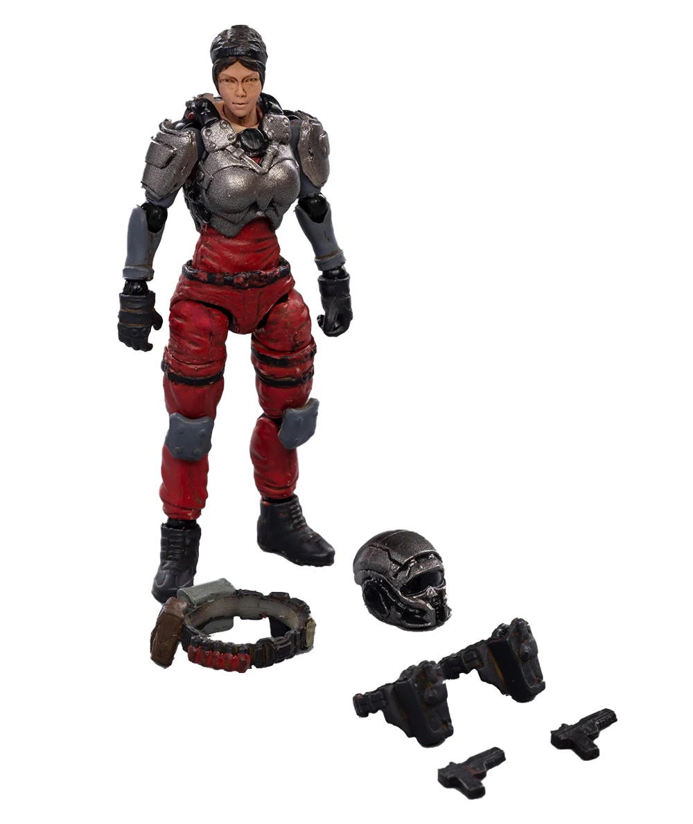 

In ComingAction Figure Toy JoyToy Source Steel Bone Armour White JT0685 1/25 22cm ABS Plastic PVC Material