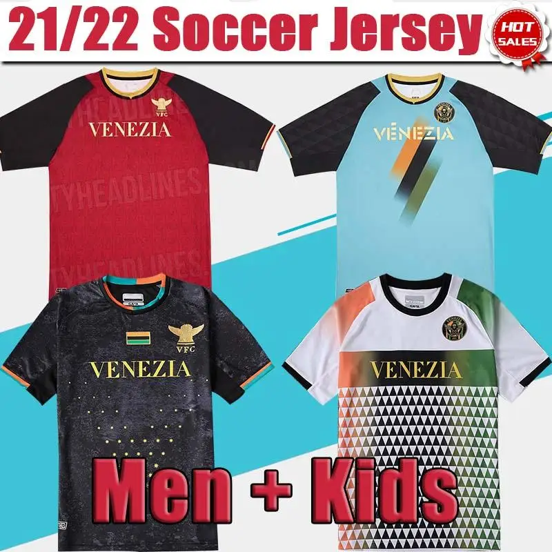 

2011/2022 Venice FC Soccer Jersey 2021 22 ARAMU FORTE MAZZOCCHI FIORDILINO Maillots De Foot JOHNSEN DI MARIANO Football Shirt
