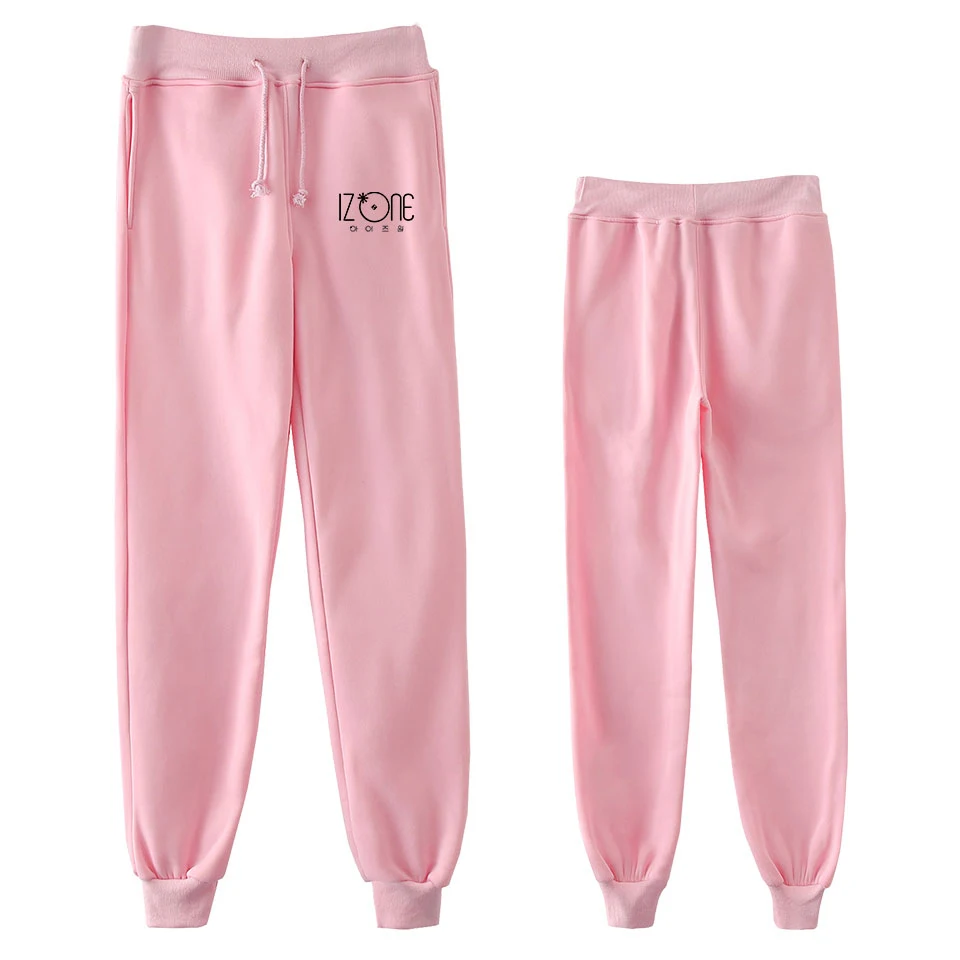 

IZONE 2020 New Modis Casual Harajuku Warm Fashion Pants Hip Kpop Fashion Casual Jogger Pants Slim Women/Men Oversize Pants