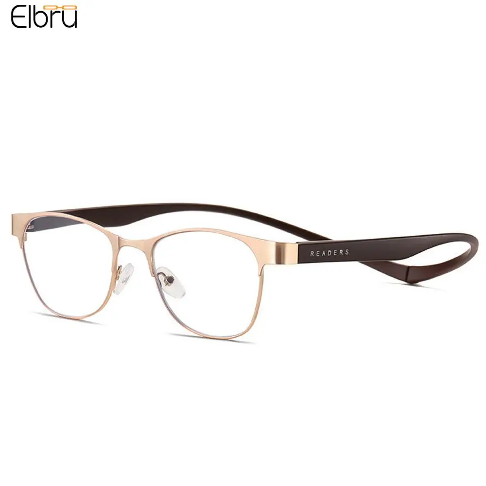 

Elbru Magnetic Hanging Neck Reading Glasses Portable Anti Blue Light Presbyopia Optical Eyeglasses For Men&Women Degree+1to+4