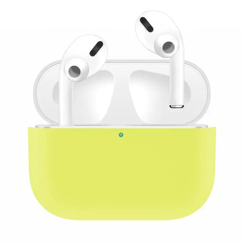 24 цвета силиконовый чехол для AirPods Pro 3 беспроводной Bluetooth зарядка наушников