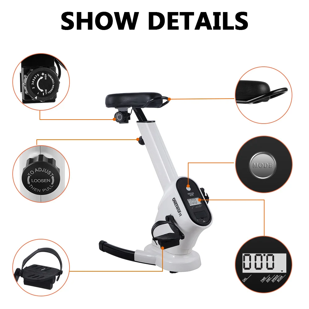 Велотренажер без ручки магнитный для дома кардио-тренировок тренажерного зала |