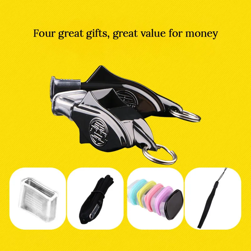 Sports Whistle Professional 130dB Non-Nuclear High Frequency Child Outdoor Tools Safety Football Match For Soccer Referee | Спорт и