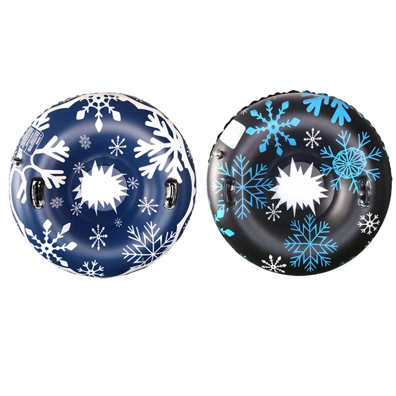 47 дюймов доска для катания на лыжах ПВХ зимние надувные лодки круг с ручкой