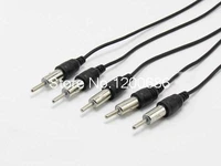 2 4cm car stereo radio antenna aerial adaptor iso male to din cable