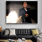 Плакат с изображением мафии скалы крестного казино, гангстерского огня, настенный плакат на холсте для современной гостиной