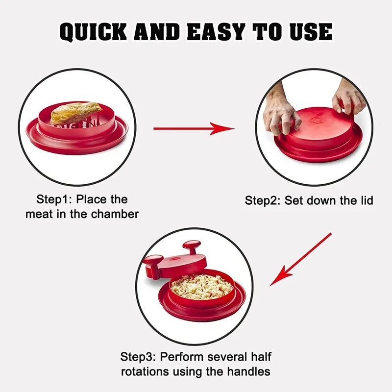 meat hand shredder and food alternative to meat shredder for pulled pork beef chicken kitchen gadgets free global shipping