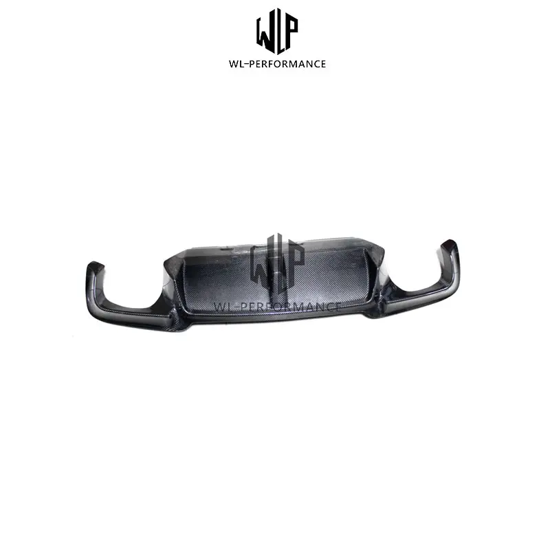 F10 F18 3d стиль высокое качество углеродное волокно задняя губа диффузор