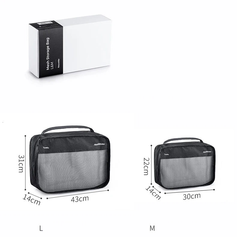 NatureHike 2 шт M L Tyvek косметичка для хранения плавания дорожная деловая походная переносная сумка для хранения одежды и обуви