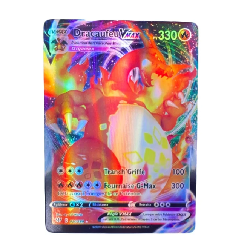 200 шт Pokemons GX французские карты Сияющие Такара TOMY игра битва Carte торговая детская