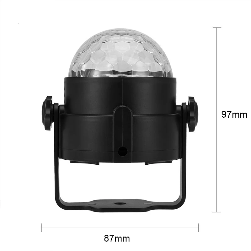 

Led Disco Light Party Lights Mini Disco Ball Dj Light RGB Laser Stage Light Led Par KTV Dance Home Holiday Christmas US/EU Plug