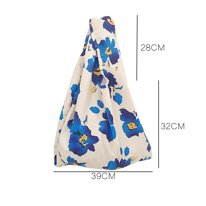 Youda оригинальная простая сумка с цветочным узором портативная большая Холщовая